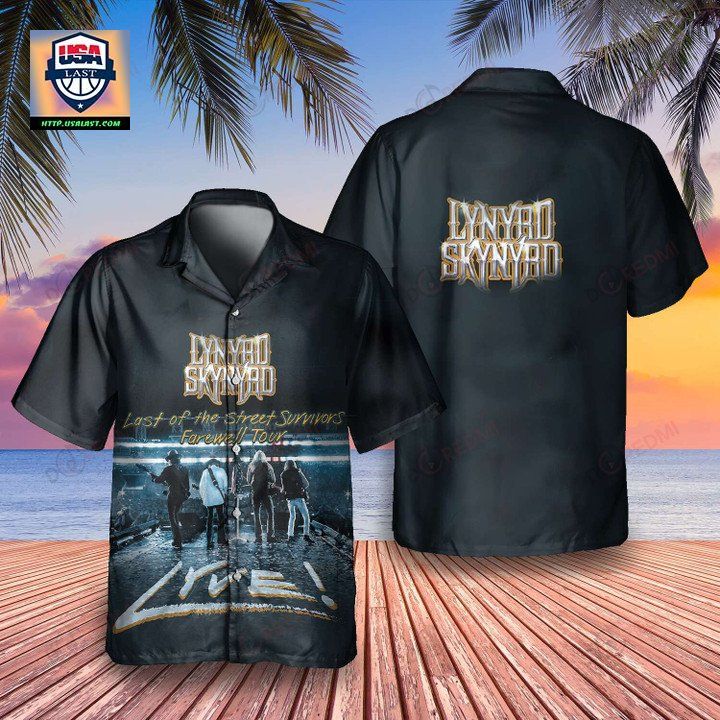 Lynyrd Skynyrd The Last of the Street Survivors Farewell Tour Hawaiian Shirt – Usalast