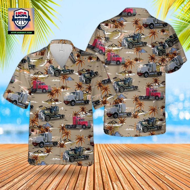 Mack Super-Liner Hawaiian Shirt - Super sober