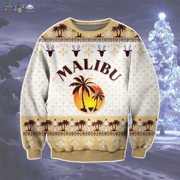 Malibu Ugly Christmas Sweater - Have no words to explain your beauty