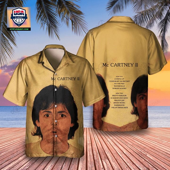 McCartney II 1980 Album Hawaiian Shirt - You look so healthy and fit