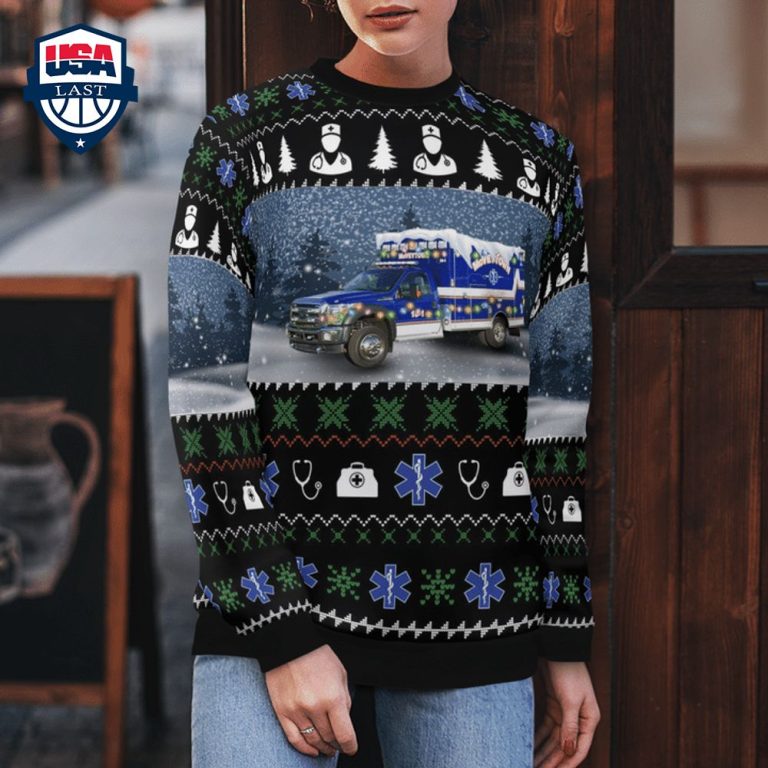 McVeytown Ambulance 3D Christmas Sweater - My favourite picture of yours