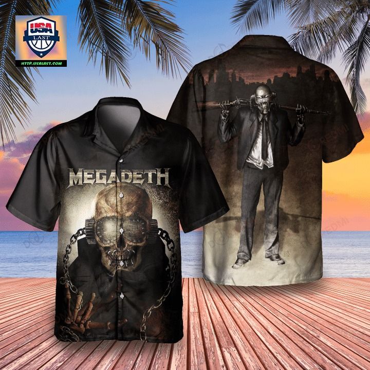 Megadeth Amazing Unisex Hawaiian Shirt - Mesmerising