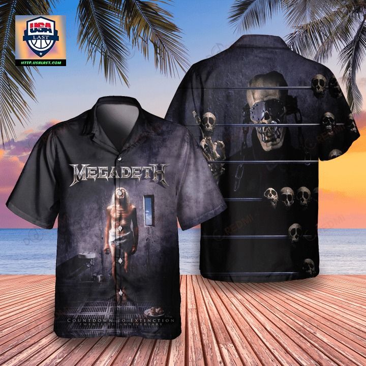 Megadeth Countdown To Extinction 1992 Unisex Hawaiian Shirt – Usalast