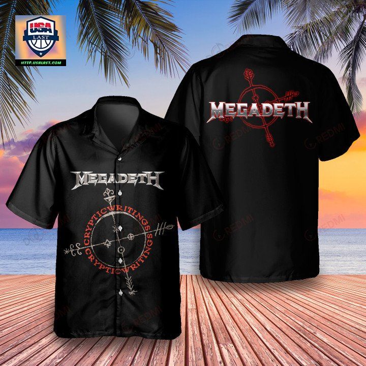 Megadeth Cryptic Writings 1997 Album Hawaiian Shirt - Good look mam