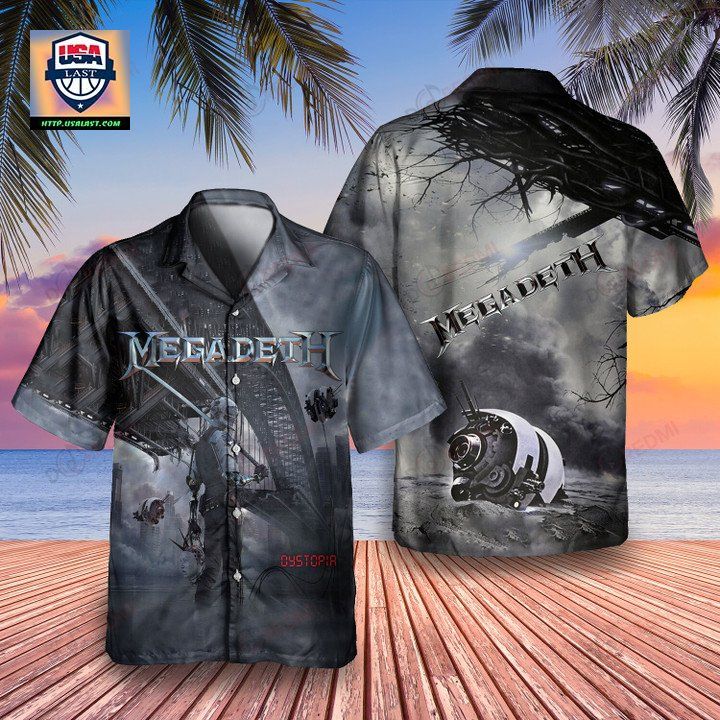 Megadeth Dystopia 2016 Album Hawaiian Shirt – Usalast