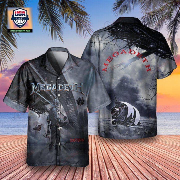 Megadeth Dystopia Ver2 Album Hawaiian Shirt – Usalast