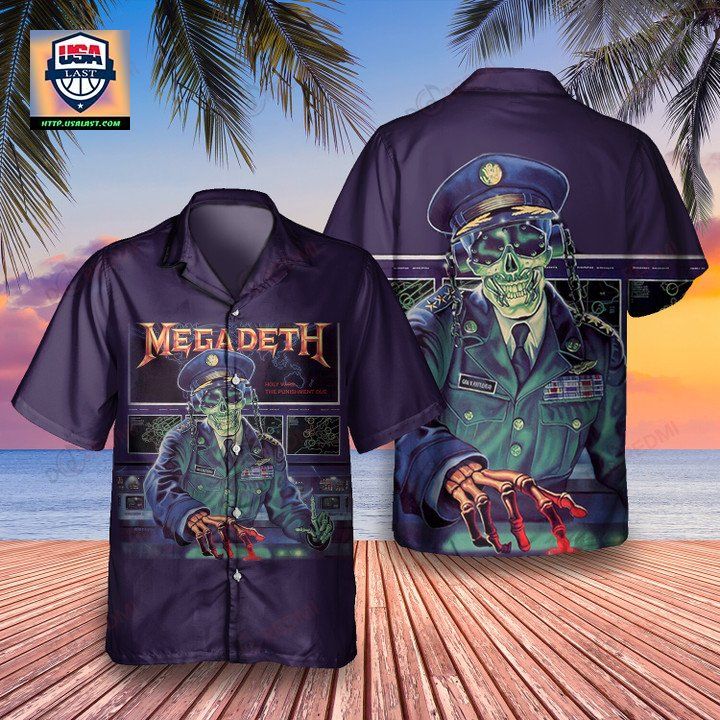 Megadeth Holy Wars… The Punishment Due Hawaiian Shirt – Usalast