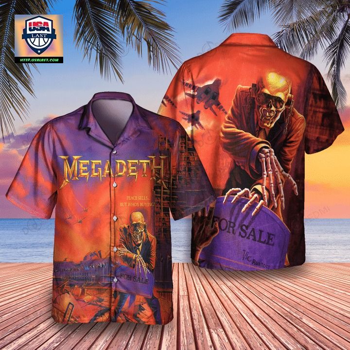 Megadeth Peace Sells… but Who’s Buying 1986 Unisex Hawaiian Shirt – Usalast
