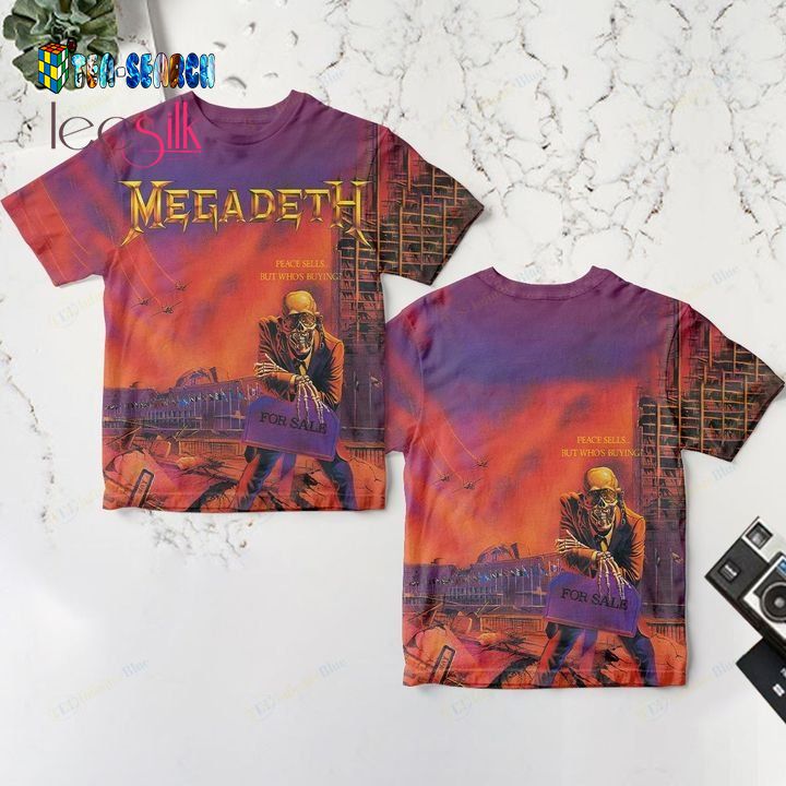 Megadeth Peace Sells but Who’s Buying 3D All Over Print Shirt – Usalast