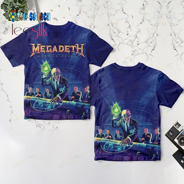 Megadeth Rust in Peace 3D All Over Print Shirt - Wow! This is gracious