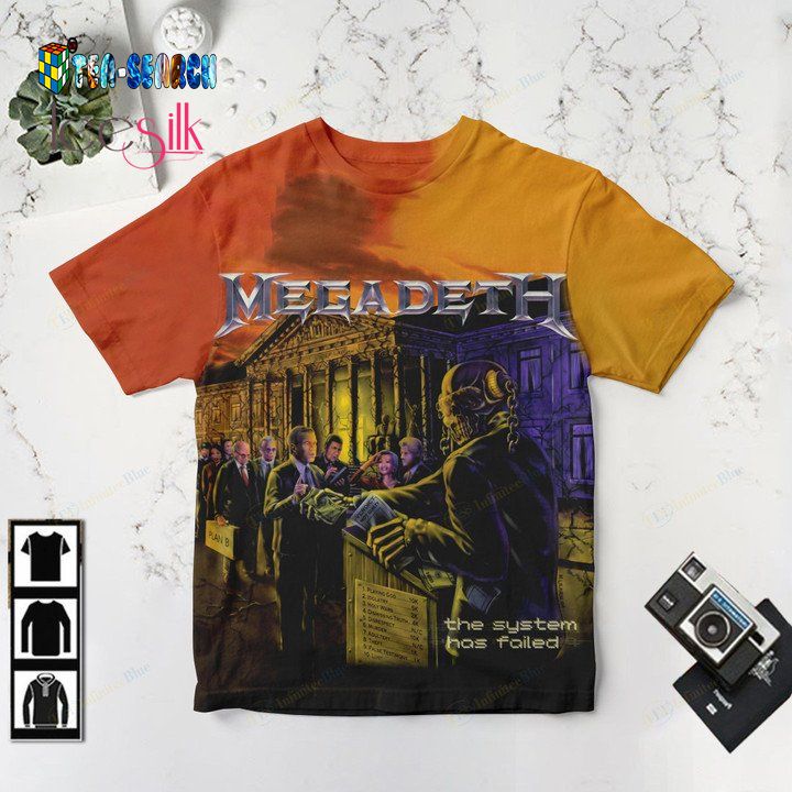 Megadeth The System Has Failed 3D All Over Print Shirt – Usalast