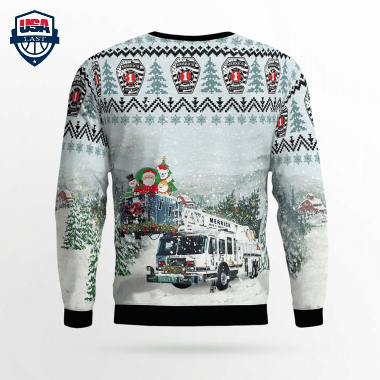 Merrick Truck Co. 1 3D Christmas Sweater - Damn good