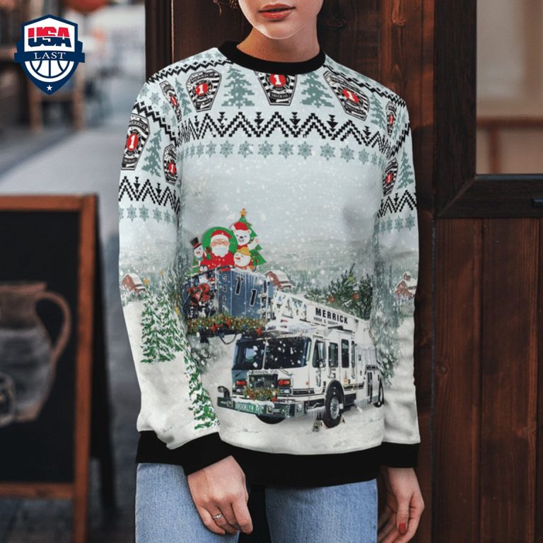 Merrick Truck Co. 1 3D Christmas Sweater - Good one dear