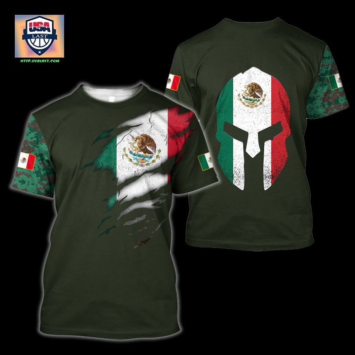 Mexican American 3D All Over Print Hoodie T-Shirt - Super sober