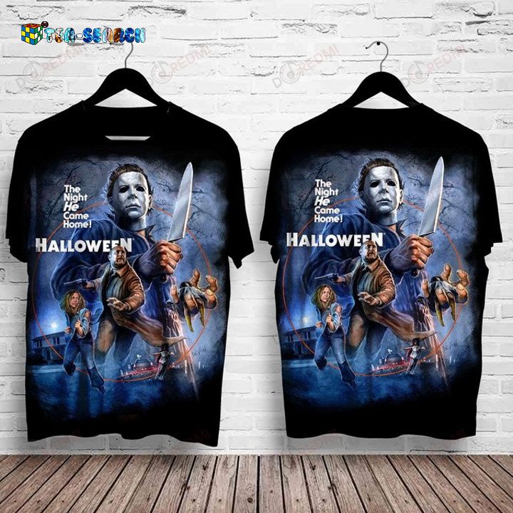 Michael Myers The Night He Came Home 3D Shirt Style 2 - Trending picture dear