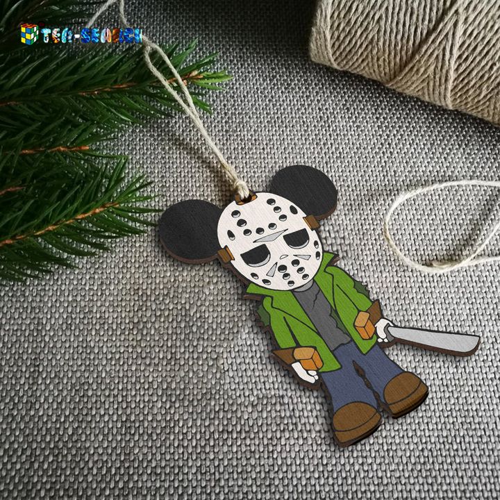 Mickey Mouse Jason Voorhees Hanging Ornament - Elegant and sober Pic
