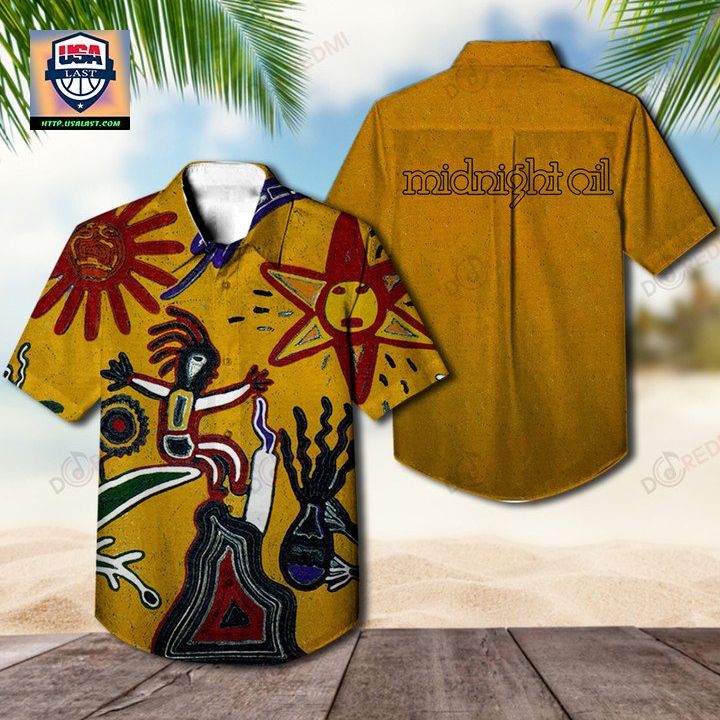 Midnight Oil Earth and Sun and Moon Album Hawaiian Shirt – Usalast