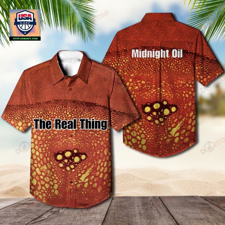 Midnight Oil The Real Thing Album Hawaiian Shirt – Usalast