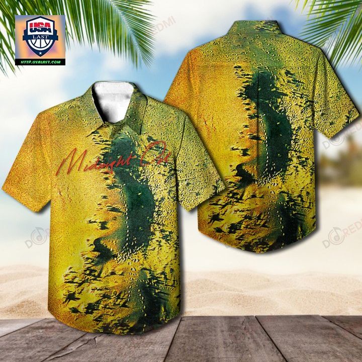 Midnight Oil Without a Postcard Album Hawaiian Shirt – Usalast