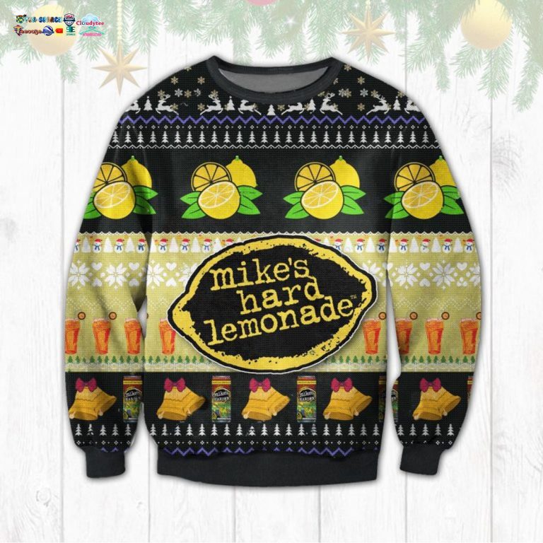 Mike's Hard Lemonade Ugly Christmas Sweater - This place looks exotic.