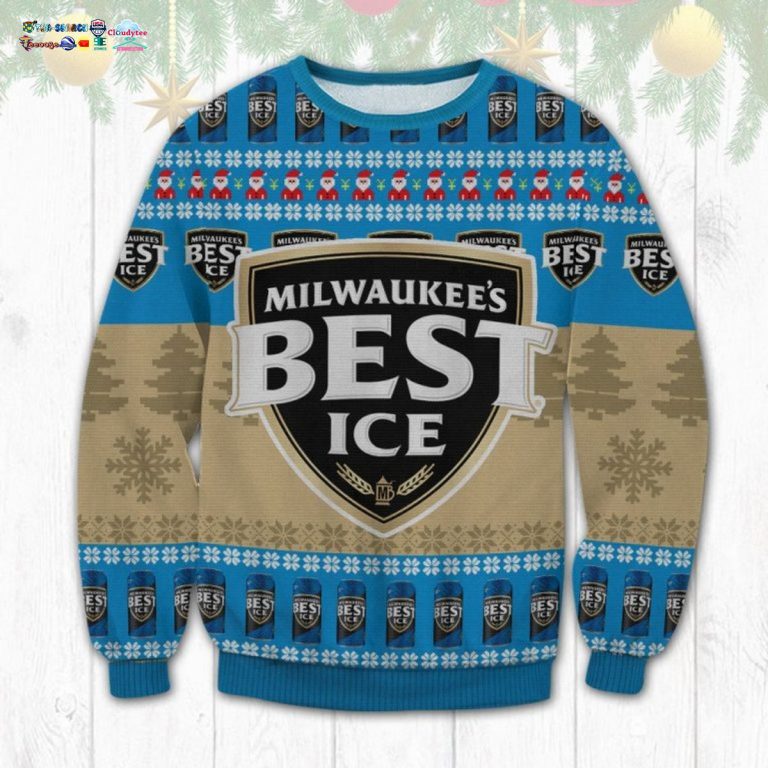 Milwaukee's Best Ice Ver 2 Ugly Christmas Sweater - Loving click