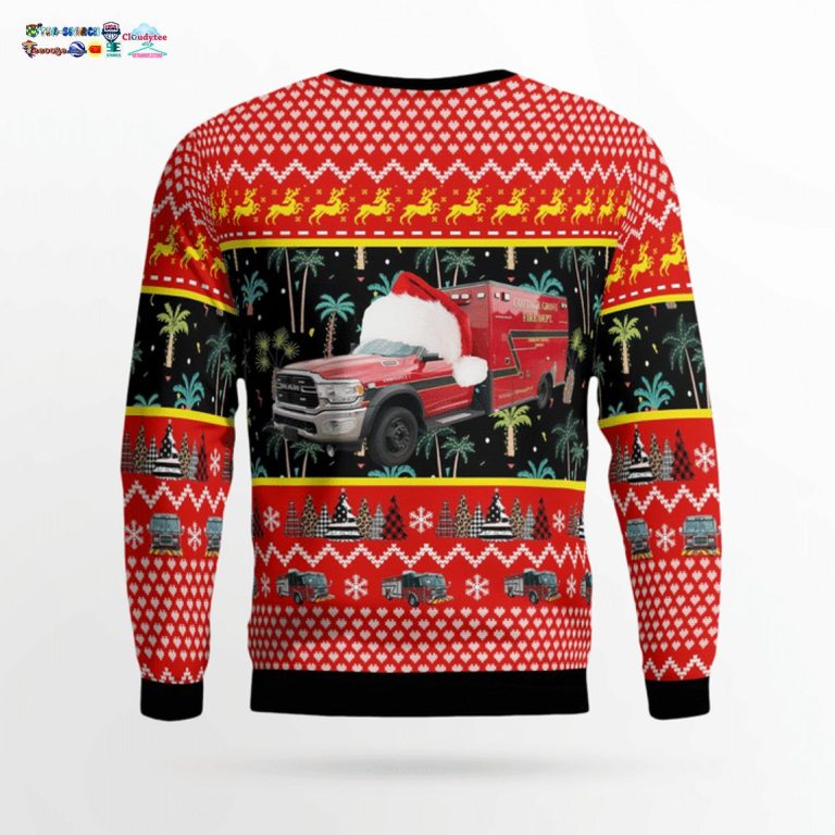 Minnesota Cottage Grove Fire Department 3D Christmas Sweater - Loving click