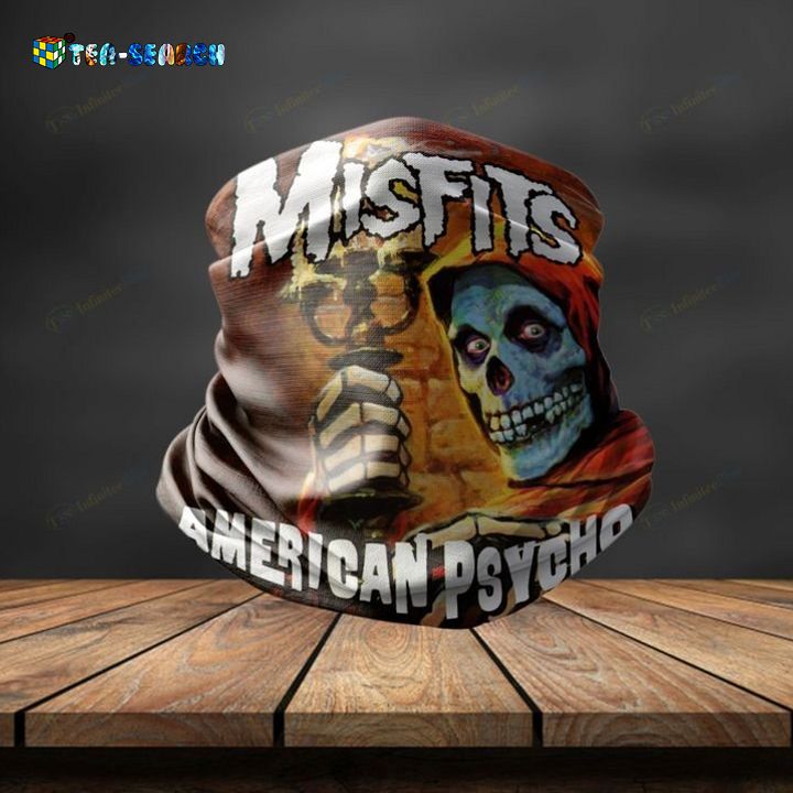 Misfits American Psycho 3D Bandana Neck Gaiter – Usalast