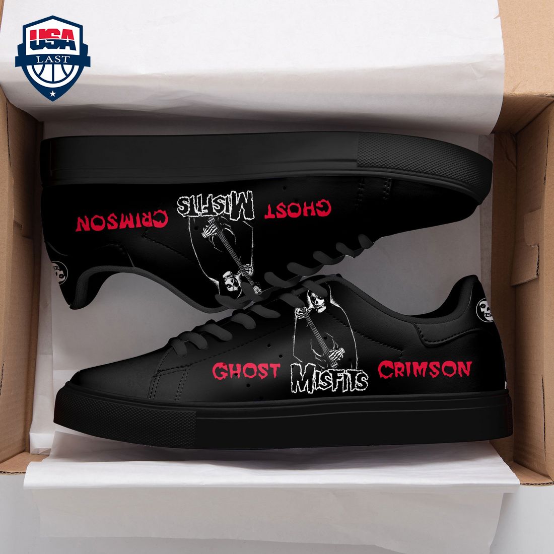 Misfits Crimson Ghost Stan Smith Low Top Shoes – Saleoff