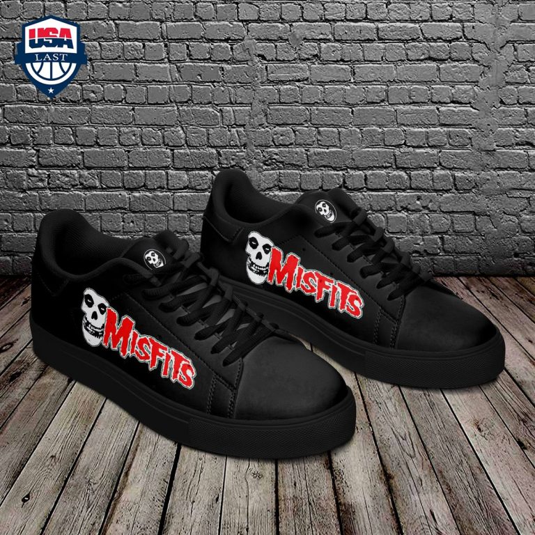 Misfits Crimson Ghost Stan Smith Low Top Shoes - I like your hairstyle