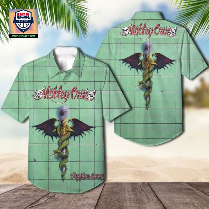 Motley Crue Band Dr. Feelgood Hawaiian Shirt - You guys complement each other