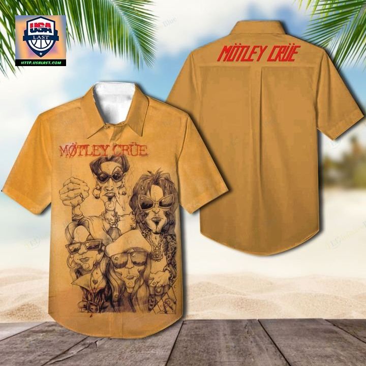 Motley Crue Band Greatest Hits Hawaiian Shirt - Cuteness overloaded