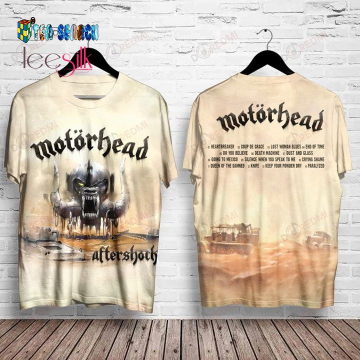 Motörhead Aftershock 3D All Over Print Shirt – Usalast