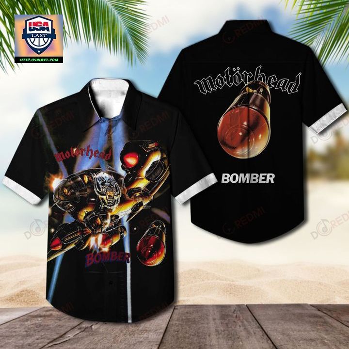 Motörhead Band Bomber Album Hawaiian Shirt – Usalast