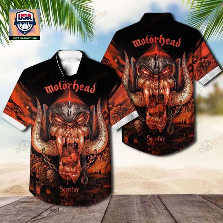 Mot�rhead Band Sacrifice Album Hawaiian Shirt - Awesome Pic guys