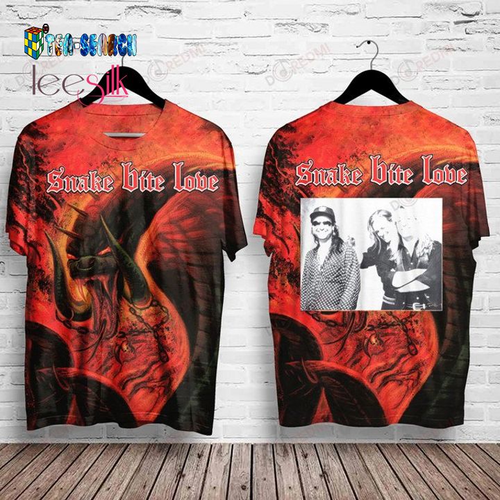 Motörhead Snake Bite Love 3D All Over Print Shirt – Usalast