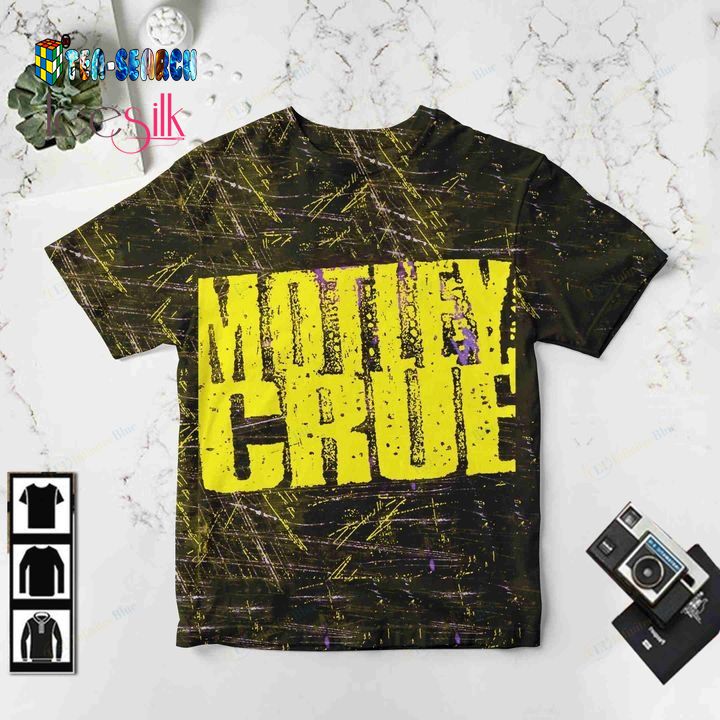 Mötley Crüe 1994 Album 3D All Over Print Shirt  – Usalast