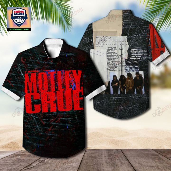 Mötley Crüe 1994 Album Hawaiian Shirt – Usalast