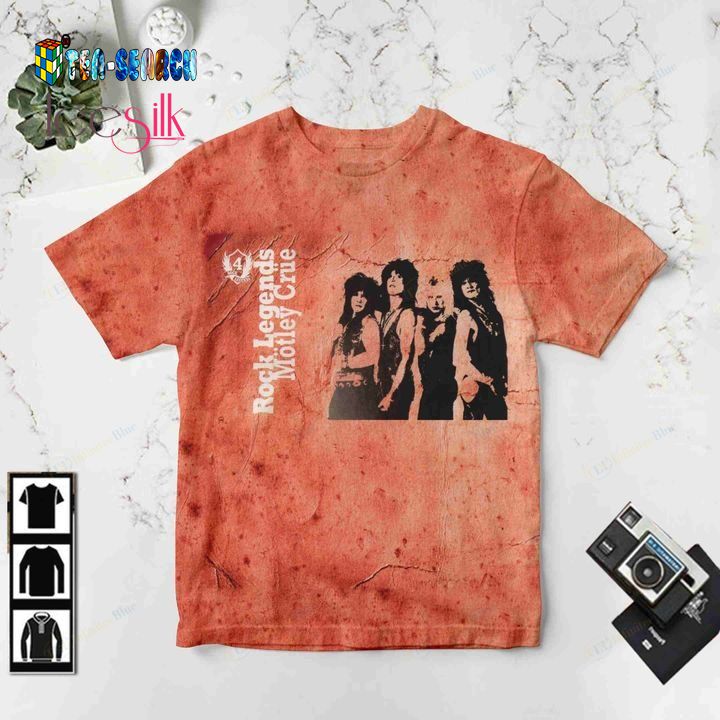 Mötley Crüe Rock Legends 3D All Over Print Shirt – Usalast