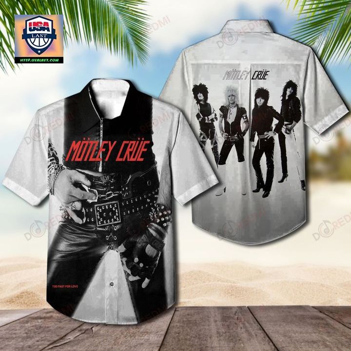 Mötley Crüe Too Fast For Love Album Hawaiian Shirt – Usalast