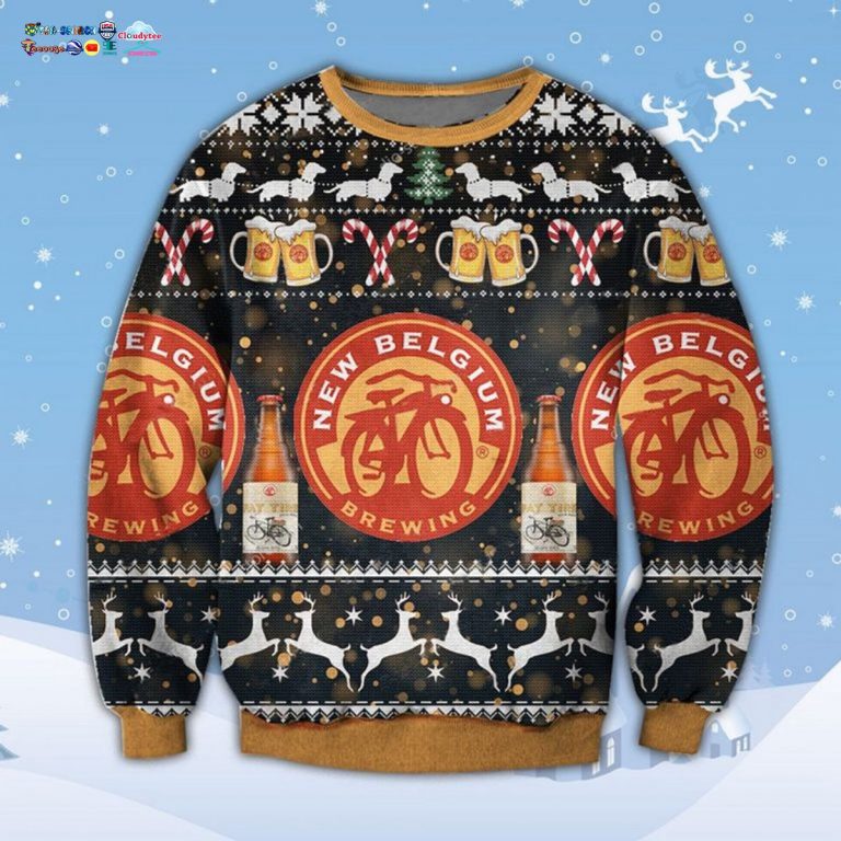 New Belgium Ugly Christmas Sweater - Out of the world