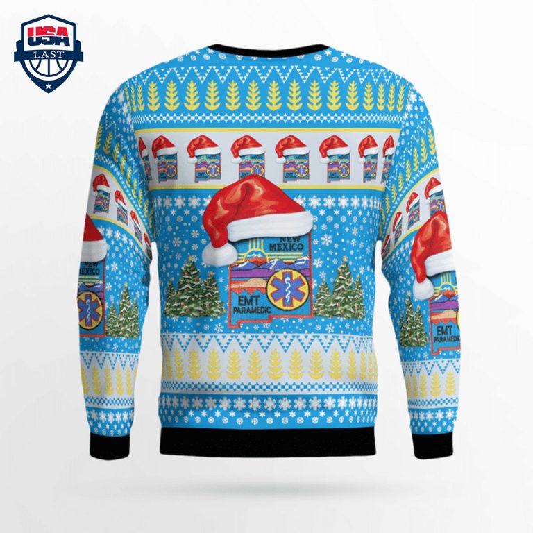 New Mexico EMT 3D Christmas Sweater - You look elegant man