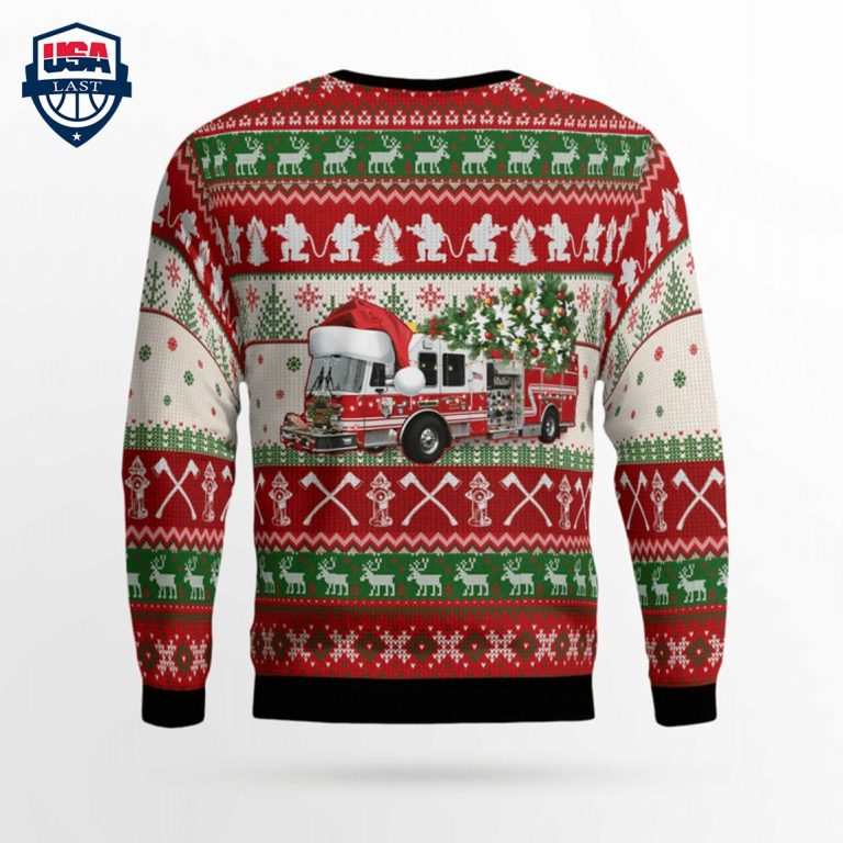New York Nanuet Fire Department 3D Christmas Sweater - Wow! This is gracious