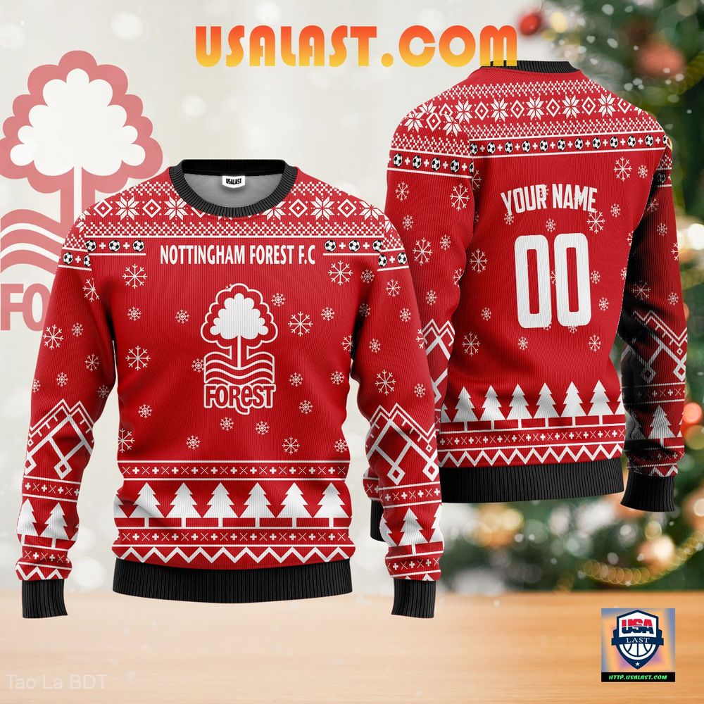 Nottingham Forest F.C Red Ugly Sweater – Usalast