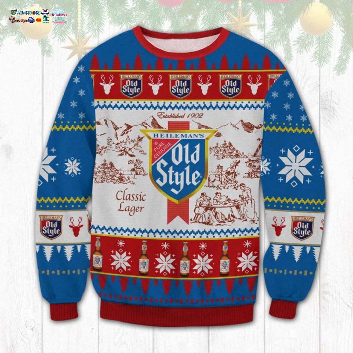 Old Style Ugly Christmas Sweater