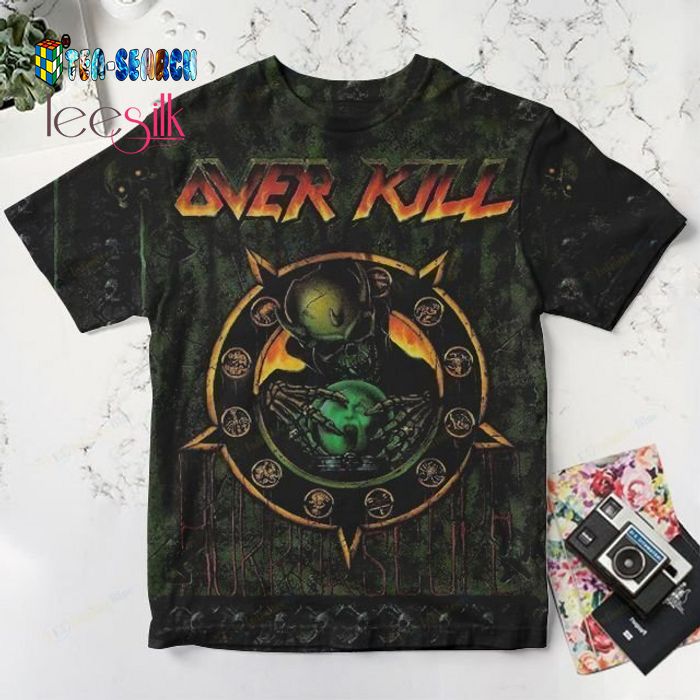 Overkill Thrash Metal Band Horrorscope 3D Shirt – Usalast