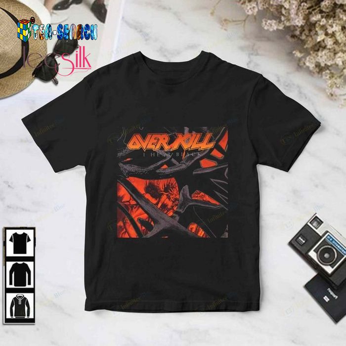 Overkill Thrash Metal Band I Hear Black 3D Shirt – Usalast