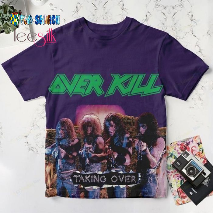 Overkill Thrash Metal Band Taking Over 3D Shirt – Usalast