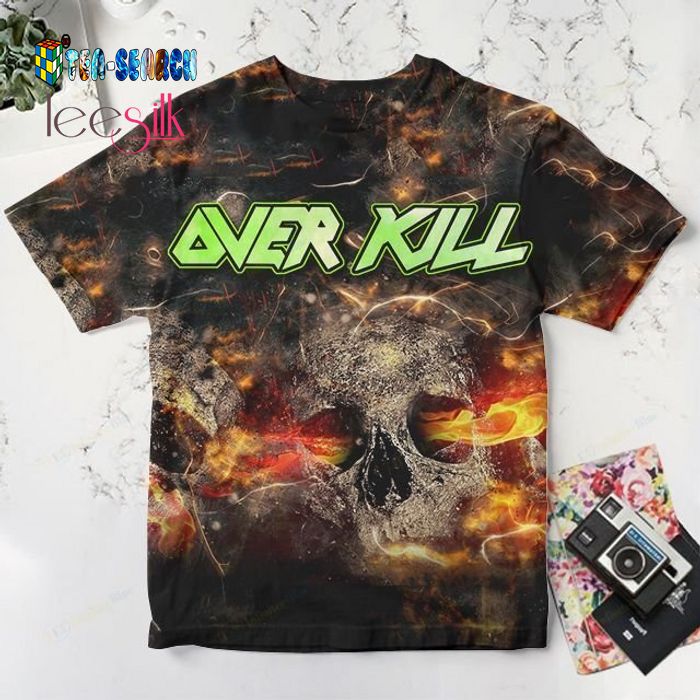 Overkill Thrash Metal Band The Complete Albums 3D Shirt – Usalast