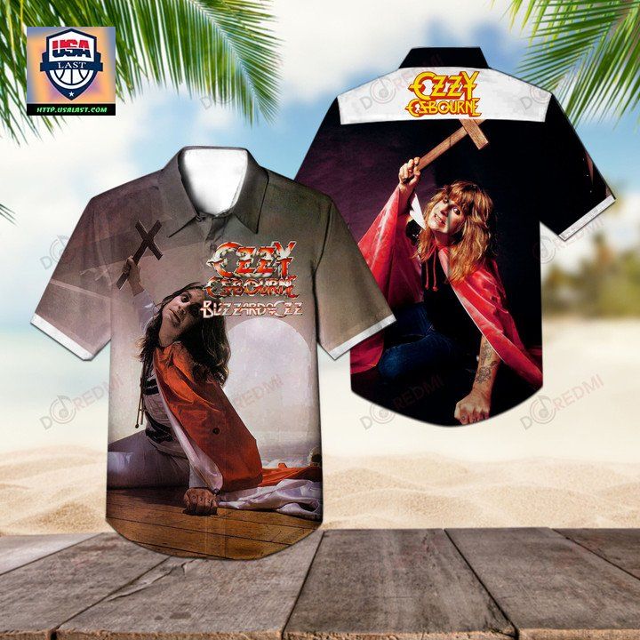 Ozzy Osbourne Blizzard of Ozz Album Cover Hawaiian Shirt – Usalast