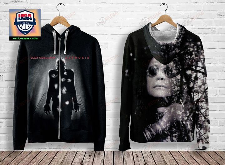 Ozzy Osbourne Ozzmosis Album Cover 3D Hoodie - Handsome as usual